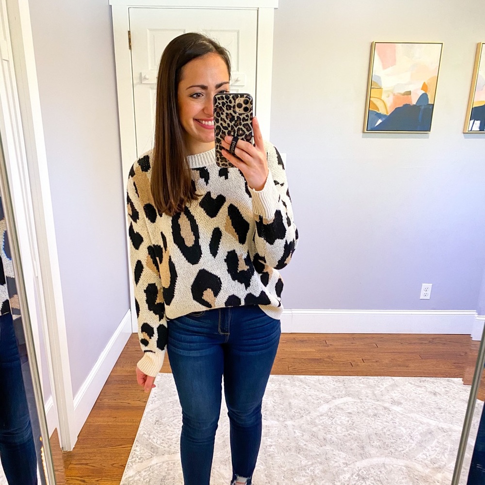 Leopard sweater